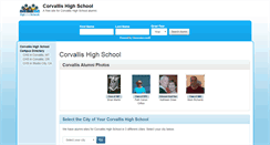 Desktop Screenshot of corvallishighschool.org